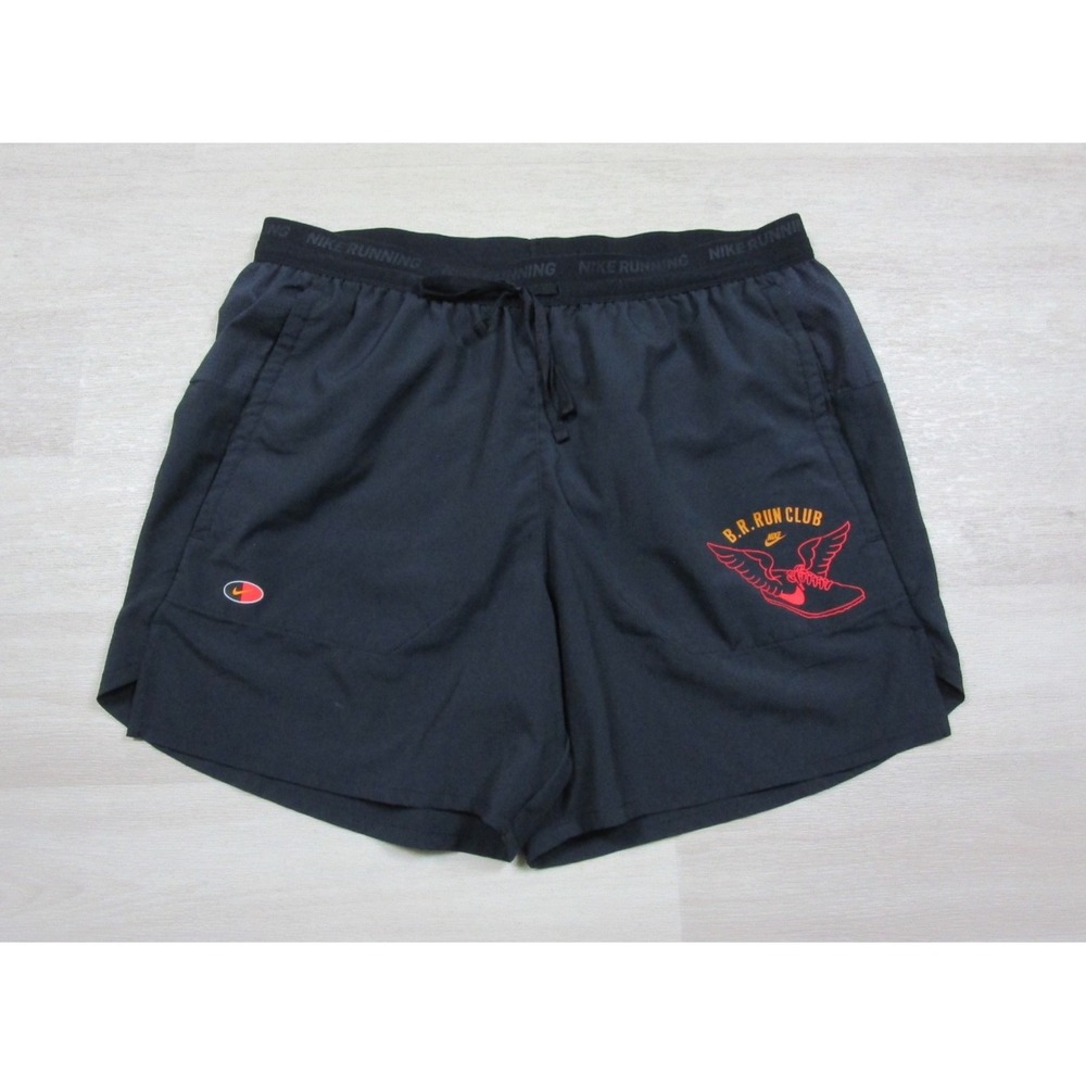 Nike Stride Running Shorts Men's (S) Blue Ribbon Run Club Brief Lined FZ2708-010